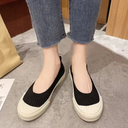 Flache Öffnung, lässige Damenschuhe Slipper mit runder Spitze, Damenschuhe, Halbschuhe mit Fell, weich, neu, zum Hineinschlüpfen, Sommer-Mokassin, Freizeitschuhe