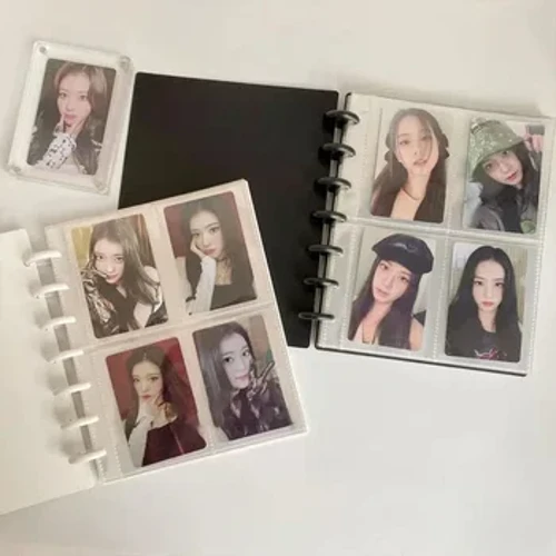 I-Photocard Binder NS I-albhamu Yesithombe Ikhadi Lesithombe Qoqa Ibhuku Lomshini Obopha Ikhadi Ikhadi Lesithombe Se-Kpop Биндер Для Карт