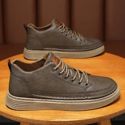Se'evae fa'atauva'a a ali'i fou ua fa'alavalava seevae seevae pa'u fa'ata'ita'i mo ali'i fa'ata'ita'i seevae ta'avale fa'amafanafana i fafo Zapatillas Hombre