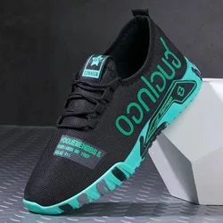 Esgidiau dynion, sneakers newydd ar gyfer y gwanwyn, tueddiad dynion, achlysurol, amlbwrpas ac anadlu