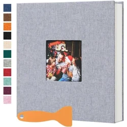 Malaking Photo Album Self Adhesive 20 Sheets/40 Pages DIY Bookshelf Album para sa Baby Family Anniversary Wedding Photo Storage