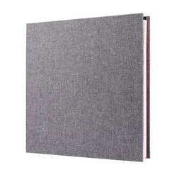 Albwm Ffotograffau Hunan Gludiog Llyfr Lloffion Magnetig Albwm Celf Lliain DIY 40Pages Lliain Clawr Caled Priodas Anrheg Teithio Teuluol Babanod