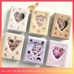 I-albhamu engu-3 Intshi Yekhadi Lesithombe Qoqa I-Book Idol Supplies I-Poka Binder Scrapbook I-Albhamu Yezithombe Zopopayi poca izimpahla 콜북