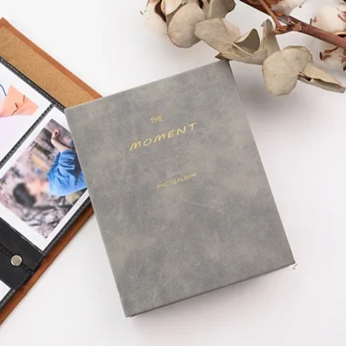 64 Pockets 3 Inch Mini Photo Album PU Leather Cover Photo Paper Book Para sa Fujifilm Instax Mini 11 9 8 7s 90 70 LiPlay Camera Film