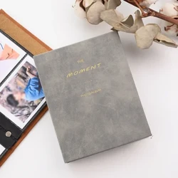 64 جيوب 3 بوصة ألبوم صور صغير بولي أغطية أغطية جلد ورق طباعة الصور كتاب ل Fujifilm Instax Mini 11 9 8 7s 90 70 LiPlay فيلم الكاميرا