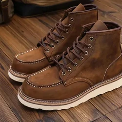 Free shipping.Riders seanré Meiriceánach Martin boots.quality Fir fíor leathair boots.Retro Bróga cowhide Ola.