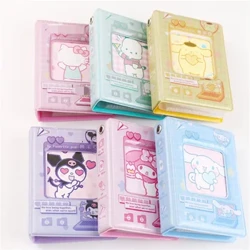Dễ Thương 3 Inch Album Ảnh Cinnamoroll Đựng Thẻ Có Mặt Dây Chuyền Thần Tượng Mini Thẻ Đồ Chơi Quà Tặng Cho Trẻ Em Album Kpop Mini Photocard sách