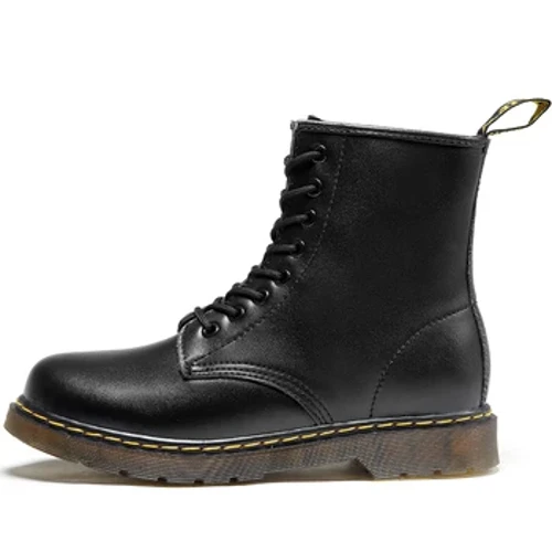 1460 bottes pour femmes, bottes Martin noires à huit trous, bottes courtes en cuir à la mode de haute qualité pour les couples, bottes de travail pour hommes