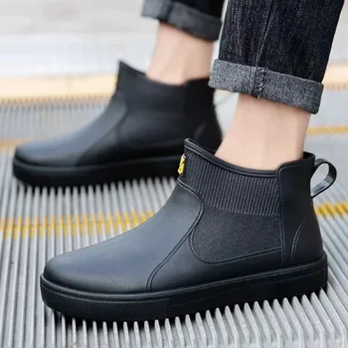 De-kalidad na Panlalaking Rain Boots Panlalaking Anti-Slip Rain Boots 2024 Panlalaking Sapatos na lumalaban sa pagsusuot Sa Tag-ulan ng Snow Season Botas Lluvia Impermeable