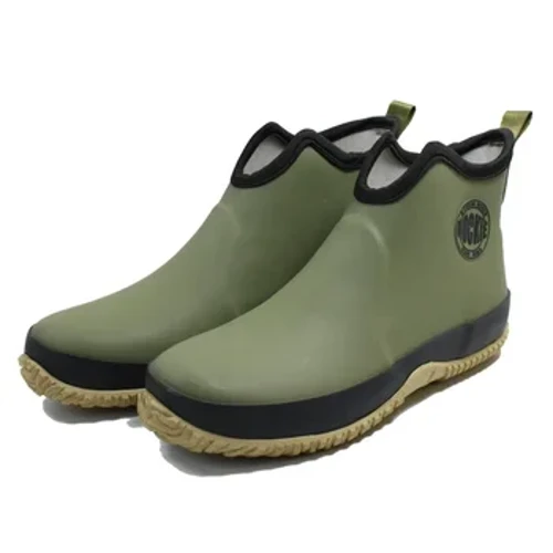 Panlalaking Rain Boots Fashion Rubber Shoes para sa Lalaki Platform na Rain Boots 2023 Autumn Slip on Waterproof Work Mens Booties Bota Masculina