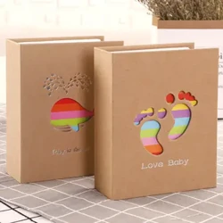 100 Trang/Chiếc Đơn Giản 6 Inch Album Ảnh Hoạt Hình Dễ Thương Trẻ Em Tăng Trưởng Album Tự Làm Album Ảnh Tức Thì Cặp Đôi Kỷ Niệm