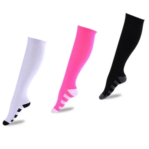 Kompressionsstrømper Kvinde Mænd Basketball Hockey Yoga Non Slip Over The Knee Sport Fodbold Cykling Knæhøjde
