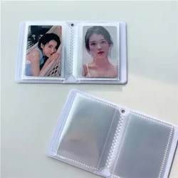 3 'īniha Kāleka Kiʻi Paʻi Kiʻi Album Letter Printed Hollow 40 Pockets Name Card Book Photo Album Card Photocard ID Holder