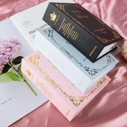 Album Ảnh Cổ Điển Hình Hộp Đựng Lưu Trữ Thêu Sò Hình Ốp Lưng Album Ảnh