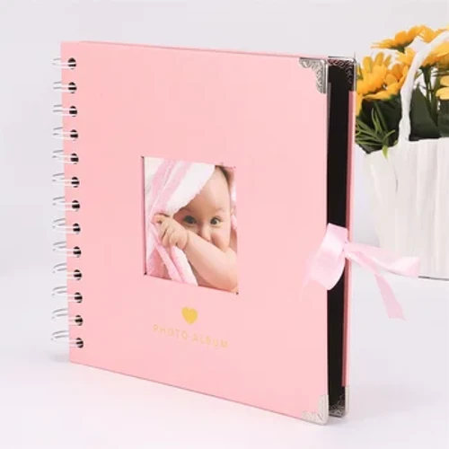 1PC albumy ze zdjęciami papier do scrapbookingu dla wzrostu dziecka prezenty na rocznicę ślubu książki pamięciowe DIY Craft Album na zdjęcia do scrapbookingu
