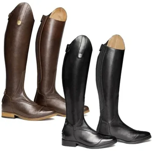 Đi Giày Cao Ngựa Đầu Gối Rider Da Giày Cưỡi Ngựa Dài Bootcut Rider Trục Rộng Thời Trung Cổ Trang Phục Dành Cho Nữ