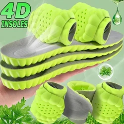 Semelles intérieures de Sport en Latex pour hommes et femmes, semelles intérieures souples à haute élasticité, chaussures de course, coussin déodorant, soutien orthopédique de la voûte plantaire, coussin d'insertion
