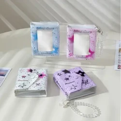 Nyota Mfululizo wa 3 Inch Photocard Holder 40 Mifuko Picha Albamu Kpop Idols Kadi za Mkusanyiko Kitabu Mini Instax Binder Albamu-Ink