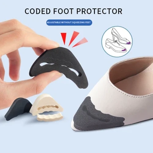 1 Đôi Bàn Chân Trước Lắp Miếng Lót Cho Nữ Giày Cao Gót Mũi Cắm Nửa Xốp Giày Đệm Chân Chất Độn Miếng Lót Đế Chống đau Miếng Lót Giày