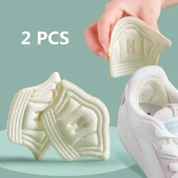 2pcs Maint Addasadwy Mewnwadnau Patch Heel Padiau Esgidiau Gwrth-wisgo Traed Pad Sneaker sawdl Anti pothell Amddiffynnydd Friction Amddiffynnydd Padiau Cefn
