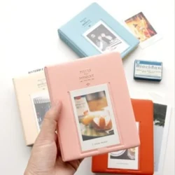 64 Túi Cho Album Ảnh Mini Mini Hình Ảnh Tức Thì Ốp Lưng Lưu Trữ Cho Máy Ảnh Fujifilm Instax Mini Phim Instax Album Ảnh Cưới