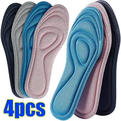 Ionsáigh Ortaipéideacha Foam Cuimhne Unisex Do Bróga Ionsú Allais Díbholaidh Frithbhictéarach Cuir isteach Pad Rith Bróga Spóirt