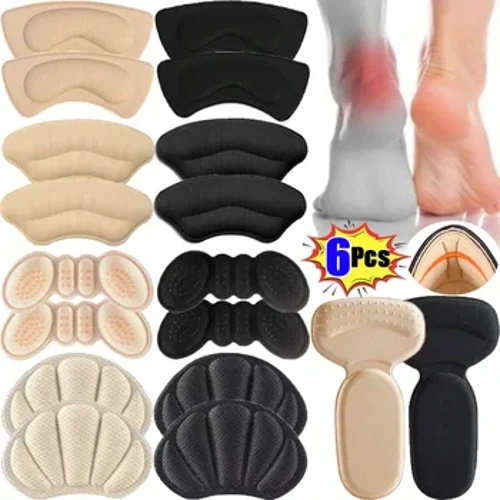 2/6 Miếng Lót Giày Cao Gót Nữ Có Thể Điều Chỉnh Gót Chân Dán Miếng Lót Giày Dính Đệm Lưng Miếng Dán Giảm Đau Chăm Sóc Bàn Chân miếng Lót