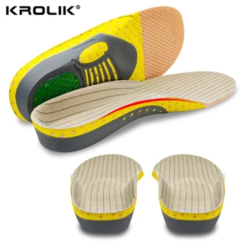 Krolik Ortez Jel Tabanlık Spor Ayakkabı Ortopedik Düz Ayak Yastık Eklemek Arch Destek Pedi Ayak Ağrı kesici Erkek Kadın