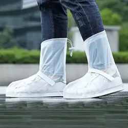 1 par praktiska skoöverdrag Reflekterande design Tjocka regnstövelskydd Utomhuscamping Fiske Regnskoöverdrag