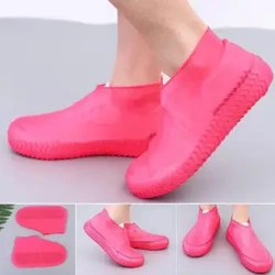 Silikonové návleky na boty Vodotěsné Unisex návleky na boty do deště pro ochranu venku Protiskluzové Nepropustné Rychleschnoucí boty do deště