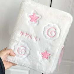Albam Grianghraf Sweet Pink Star DIY Ceanglóir A6 Cártaí Grianghraf Bailigh Leabhar Cárta Poist 3 orlach Albam Stórála