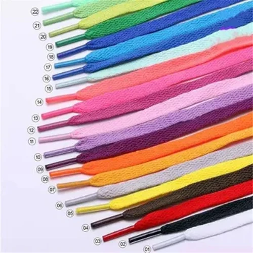 0.8/1/1.2/1.5/1.8M Lacci per scarpe colorati Sneaker Lacci piatti Scarpe da trekking Stringhe per scarpe Lacci per scarpe colorati Per scarpe da ginnastica Lacci Nuovo
