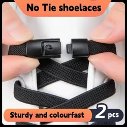 Nuovi Lacci Press Lock Senza lacci Gradient Flats Lacci elastici Sneakers Bambini Adulti No Tie Lacci per scarpe per accessori per scarpe
