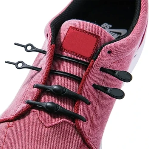 LACCI rotondi elastici senza lacci in silicone per uomo donna tutte le scarpe da ginnastica si adattano allacci per scarpe con cinturino