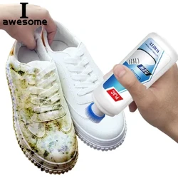 iawesome hvide sko Cleaner Polish rengøringsværktøj til afslappet læder sko sneakers sko børster Svampe forsyninger Magic Opfrisket