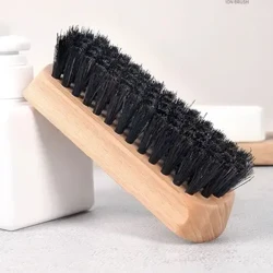 At Kılı Ayakkabı Fırçası Cilası Doğal Deri Gerçek At Kılı Yumuşak Parlatma Aracı Domuz Kılları Ayakkabı Fırçası Spor Ayakkabı Ayakkabı Temizleme