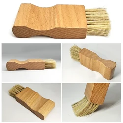 1pc göçme aýakgap çotgasy ýag ýuwujy gural Bristle aýakgap çotgasy Mini çotga