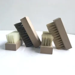 Hog Bristle Brushes Hjem Rengjøring Pleie Børster For Sneaker Semsket Nubuck Boot Multifunksjonsbørste Polish Bristles Boots Sko