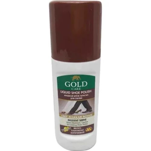 Gold Care 75 ml kafijas šķidrais apavu krēms Gold Care 75 ml kafijas šķidrais apavu krēms Produkta apraksts · Nosedz un spīd