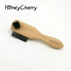 Ibhulashi Lezinwele Ezintathu Elinesibambo Ibhulashi Lezicathulo Ezithathu Ezigcotshwe Ngamafutha Ingulube Izinwele Ze-honeycherry