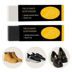 Pembersih Sepatu Kanvas Suede Pembersih Sepatu Kulit Imitasi Set Karet Blok Penghapus Sepatu Sikat Sepatu Olahraga Omah kanggo Sneakers