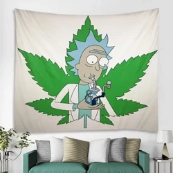 Naljakad naljakad koomiksipildid Psühhedeelne meditatsioon Gobelään Hipi seinariide Boho gobelään Mandala seinakunst Kodukaunistus