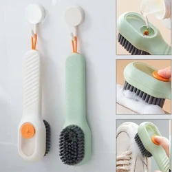 Sikat Sepatu Multifungsi Otomatis Cairan Discharge Deep Cleaning Bulu Lembut Rumah Tangga Sneaker Cleaning Care Kit Sikat Alat