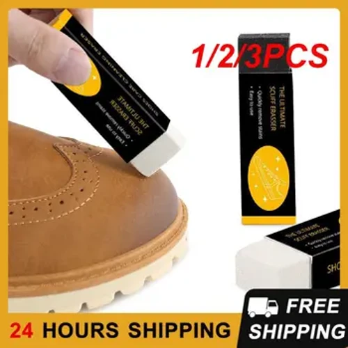 1/2/3PCS Cura delle scarpe Piccolo Nero Rimozione Macchia Scarpe di Gomma Sassofrasso Prodotti Per La Casa Lucidatore di scarpe Multifunzionale Bianco
