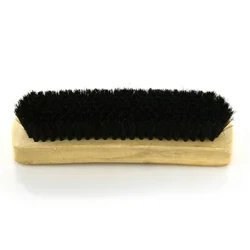 Sikat Sepatu Bulu Kanthi Sepatu Kayu Poles Kulit Semir Sepatu Lap Scrub Bulu Rambut Lembut Sikat Sepatu Kayu