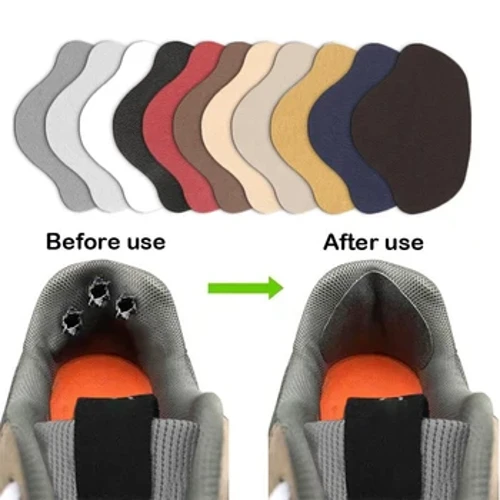 4Pcs Ta'aloga seevae Patchs Insoles Sneakers tane toe faaleleia mulivae fesoasoani tama'ita'i mo seevae e tete'e ofu mulivae fa'amaufa'ailoga Foot Care Pad fa'aofi.