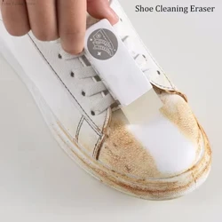 1 stk Sneaker Cleaner Gummiblok Sko Clean Care Eraser Naturlig Rubbing Ruskindslæder Støvle Dekontaminering Viskelæder Pletrens