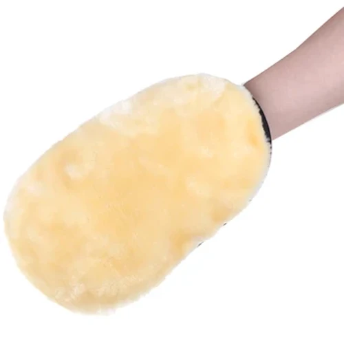 23x18 cm 1 Adet Ayakkabı Bakım Seti Su Geçirmez Kumaş Eldiven Mercan Polar Kadife Temizlik Süngeri Yıkama Eldiveni