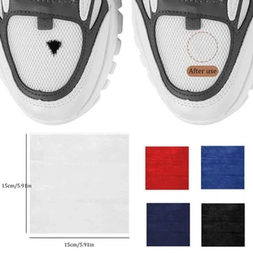 15X15 Cm Giày Thể Thao Miếng Dán Mũi Giày Miếng Dán Sửa Chữa Tự Dính Giày Sneaker Miếng Lót Bảo Vệ Gót Chân Miếng Lót Chống Mài Mòn chăm Sóc Bàn Chân
