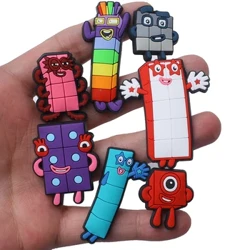 1pcs Building blocks series Mga Accessory ng Shoe Charms Mga Dekorasyon ng Sapatos ng mga Bata Fit Wristband Classic Clog Charms Kasalukuyang Party